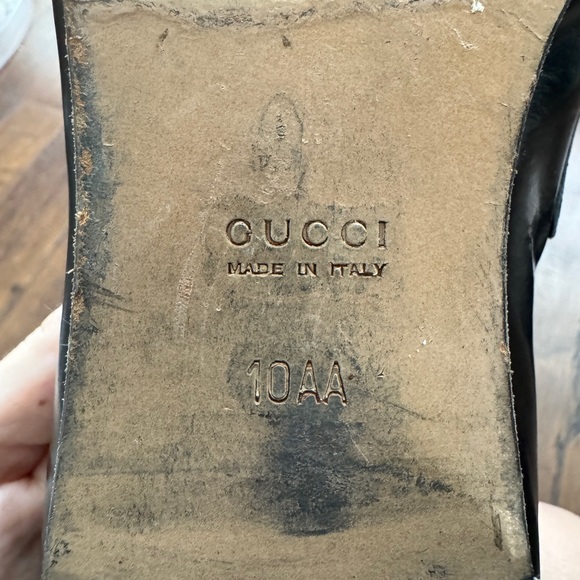 Gucci Horsebit Accent Leather Pumps Loafers - Picture 2 of 9